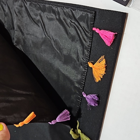 Day of the Dead candy skulls table runner and skeleton 💀 shower cap - Picture 3 of 4